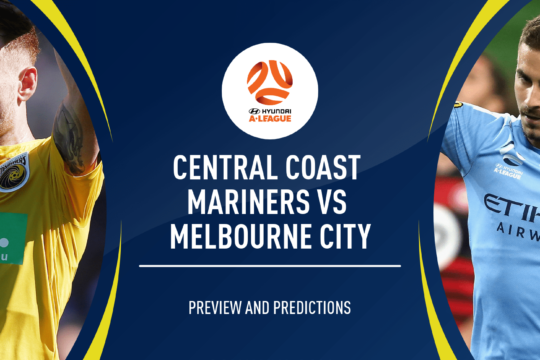 Central Coast Mariners VS Melbourne City